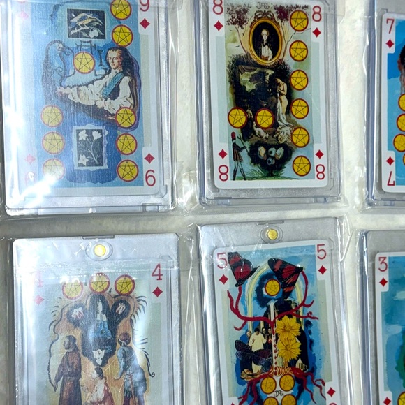 1987 SALVADOR DALI (1 Card) RARE IN Framed Collectors Hard Case - Picture 11 of 13